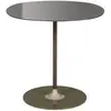 Kartell Table Basse Thierry 45 X 45 Cm (Gris - Verre Trempé Peint Au ...