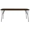 KARTELL table rectangulaire VISCOUNT OF WOOD 190 cm (Plateau marron, s...