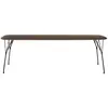 KARTELL table rectangulaire VISCOUNT OF WOOD 240 cm (Plateau en noyer,...