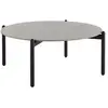 KARTELL table basse UNDIQUE H 37 cm (Plateau en Terrazzo gris clair, s...