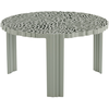 Kartell - Table basse T-Table - Vert - PMMA soft touch - Designer Patr...