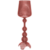 Kartell - Lampadaire d'extérieur Kabuki - Rouge - Technopolymère therm...