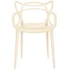 Kartell - Chaise empilable Masters - Jaune - Technopolymère thermoplas...