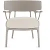 Kartell - Fauteuil rembourré A. I - Gris - Technopolymère thermoplasti...