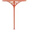 Console en thermoplastique orange 57x88cm A.I - Kartell