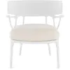 Kartell - Fauteuil rembourré A. I - Blanc - Technopolymère thermoplast...