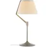 Lampe de table en aluminium moulé champagne Angelo stone - Kartell