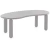 Kartell Table Basse Undique Mas H 44 Cm (Gris - Bois De Hêtre Laqué Po...