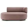 KARTELL canapé dormeuse K-WAITING PAOLINA DX (Burgundy - Tissu texturé...