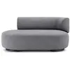 KARTELL canapé dormeuse K-WAITING PAOLINA DX (Sky bleue - Tissu textur...
