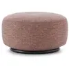 KARTELL pouf K-WAITING (Burgundy - Tissu texturé et acier peint)