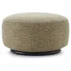 KARTELL pouf K-WAITING (Vert - Tissu texturé et acier peint)