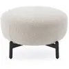 Pouf Lunam Curly - Curly white Kartell