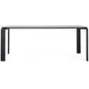 KARTELL table FOUR CERAMIC 190x90xH73 cm (Blanc - Grès finition Marbre...