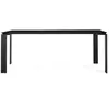 KARTELL table FOUR CERAMIC 190x90xH73 cm (Noir - Grès finition Marbre ...