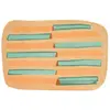 KARTELL tapis PARAYS 300 x 200 cm (Orange et vert - Laine de l'Himalay...
