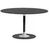 KARTELL table ronde THIERRY XXL (Noir - Verre trempé peint et métal)