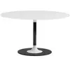 KARTELL table ronde THIERRY XXL (Blanc - Verre trempé peint et métal)