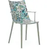 KARTELL fauteuil H.H.H. HER HIGHEST HIGHNESS GRAPHIC IMPRESSION (Vert ...