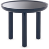 Kartell - Table basse K-TOP - Bleu - Verre finition miroir - Designer ...