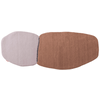 KARTELL tapis AALAND 300 x 120 cm (Rouge brique - Laine de l'Himalaya)