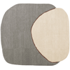 KARTELL tapis AALAND 250 x 220 cm (Gris - Laine de l'Himalaya)