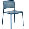 Kartell - Chaise empilable Audrey - Bleu - Aluminium peint - Designer ...