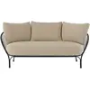 Kartell - Canapé de jardin rembourré HiRay - Beige - Flocon de polyest...