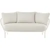 Kartell - Canapé de jardin rembourré HiRay - Blanc - Flocon de polyest...