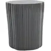 Kartell - Table d'appoint Corteza - Gris - Polyéthylène recyclé - Desi...