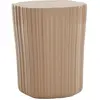 Kartell - Table d'appoint Corteza - Beige - Polyéthylène recyclé - Des...