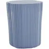 Kartell - Table d'appoint Corteza - Bleu - Polyéthylène recyclé - Desi...