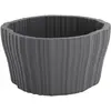 Kartell - Cache-pot Corteza - Gris - Polyéthylène recyclé - Designer P...