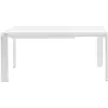 Kartell - Table rectangulaire Four - Blanc - Acier galvanisé laqué épo...