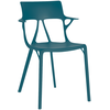 Kartell - Fauteuil A. I - Bleu - PMMA recyclé - Designer Philippe Star...