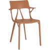 Kartell - Fauteuil A. I - Marron - PMMA recyclé - Designer Philippe St...