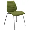 Chaise rembourrée verte Maui Soft - Kartell