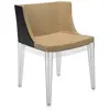 Kartell Fauteuil Mademoiselle Kravitz (Tissu Rafia, Structure Transpar...