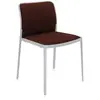 Kartell Set De 2 Chaises Audrey Soft Tissé Trevira (Structure Peinte E...