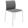 Kartell Set De 2 Chaises Audrey Soft Tissé Trevira (Structure Peinte E...