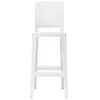 Kartell One More Please Tabouret, Lot de 2, Blanc, H. 65 cm