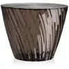 KARTELL table basse SPARKLE H 35 cm (Fumé - PMMA transparent)