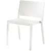 Kartell Set De 2 Chaises Lizz Mat (Blanc Opaque - Technopolymères)