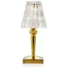 Kartell BATTERY-Lampe baladeuse LED d'extérieur rechargeable H26cm Doré