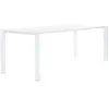 KARTELL table pour extérieur FOUR OUTDOOR (L 223 cm - Acier verni blan...