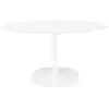 KARTELL table MULTIPLO avec plateau rond Ø 118 cm et grande base carré...