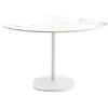 KARTELL table MULTIPLO avec plateau rond Ø 118 cm et grande base carré...