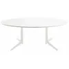Table à manger ovale blanche 192x118 Multiplo - Kartell