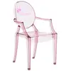Kartell Lou Ghost Chaise, rose, 2.7 x 37 x 63 cm