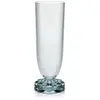 Kartell JELLIES FAMILY flute verre lot de 4, azur
